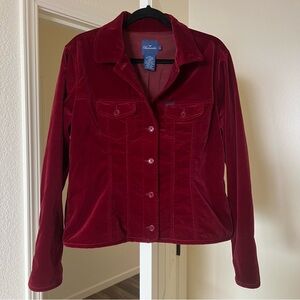 Faconnable Velvet Jacket Vintage